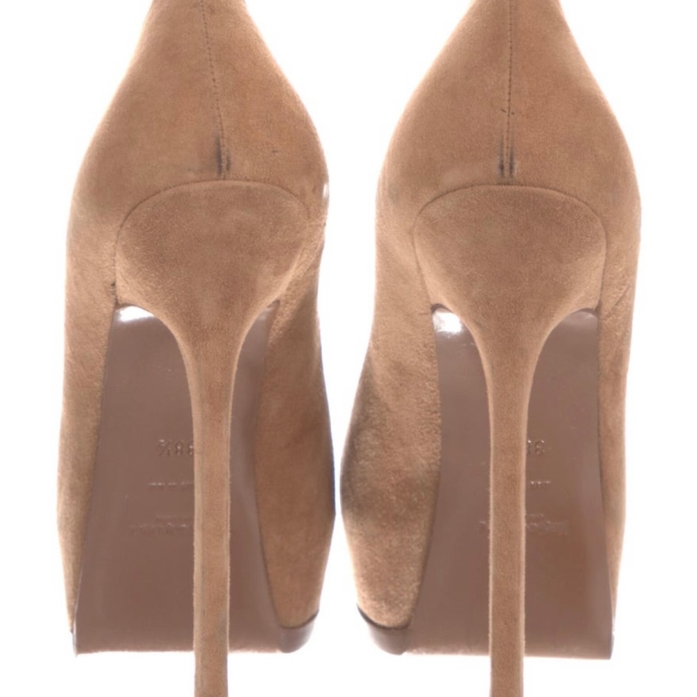 YVES SAINT LAURENT Tribtoo Pumps size 8.5 (38.5) beige/ neutrals - Picture 4 of 4